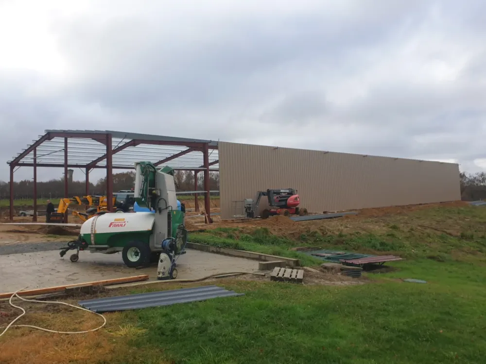 Bardage métallique à Courrensan